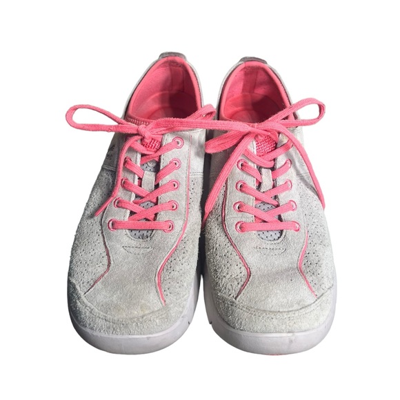 Dansko Elise Leather Slip Resistant Sneakers - Picture 3 of 7